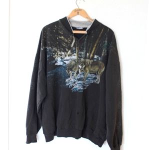 Vintage Wolf Sweatshirt